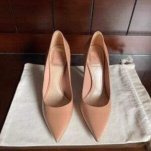 Dior Nude Patent Leather Heels